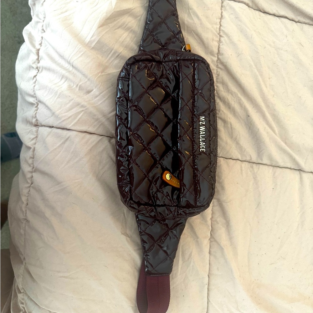 Small MZ Wallace belt bag. Can be used crossbody.